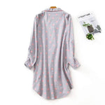 Flannel Nightdress Plus Size Women Sleepwear