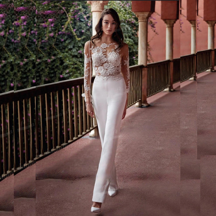 Jumpsuit Wedding Dress 