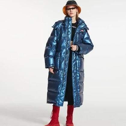 Winter New List Women Fashion Long Down Jacket Waterproof Windproof Hooded Parkas - HER SHOP