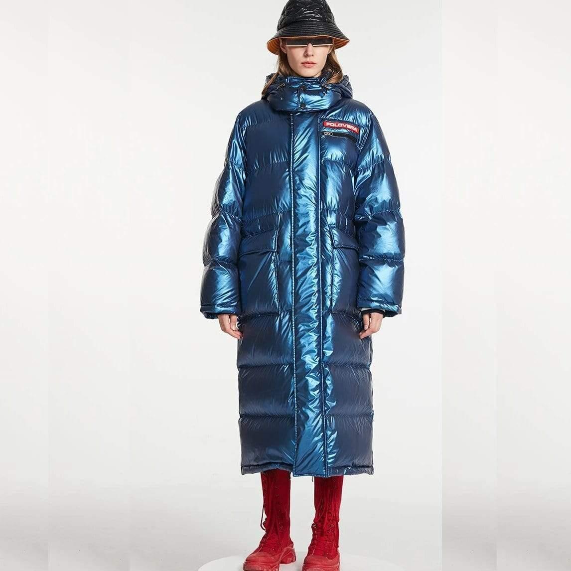Winter New List Women Fashion Long Down Jacket Waterproof Windproof Hooded Parkas - HER SHOP