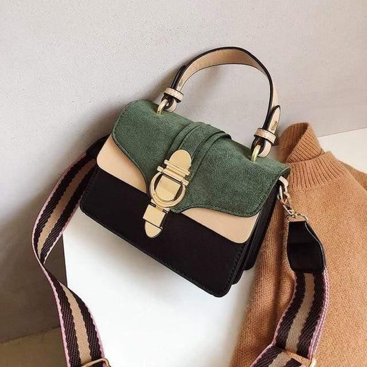 Women's Leather Cross-body Handbag - HER SHOP